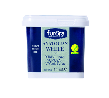 0022510 furora anatolian white vegan beyaz peynirimsi 450g