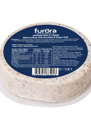 furora vegan otlu biberli 250g